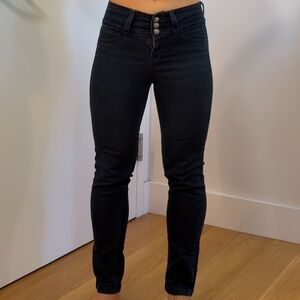 ANDREA Dark Blue Skinny Jeans